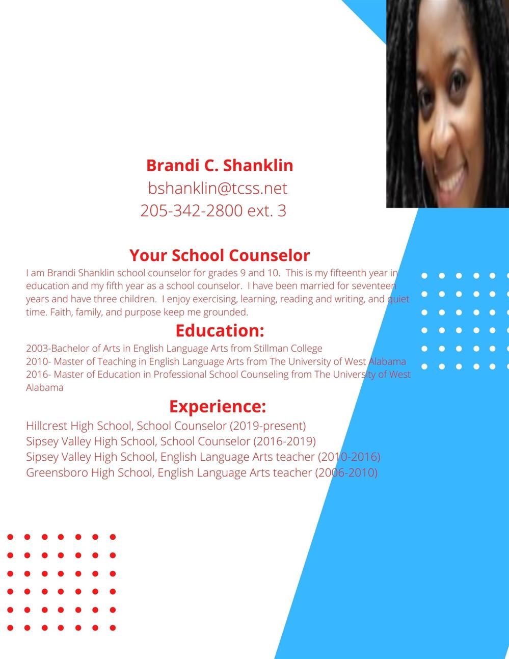 Welcome page